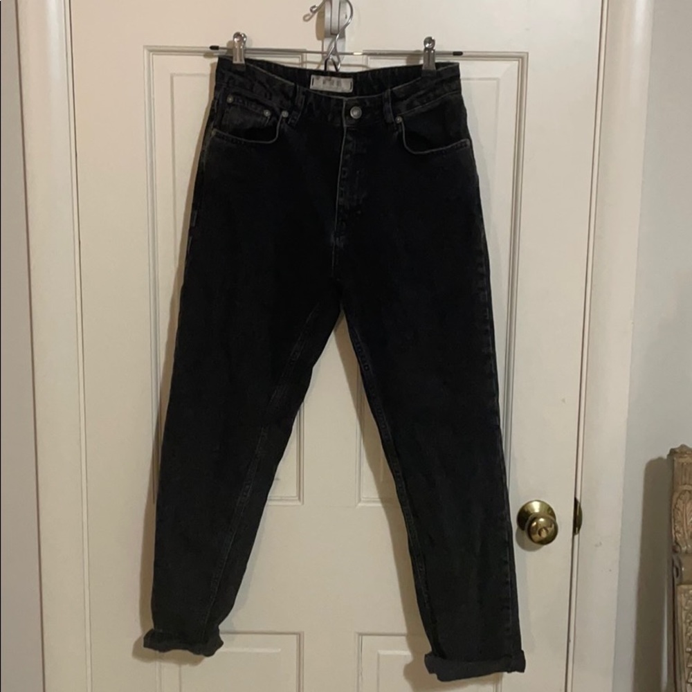 Free people straight leg jeans!
